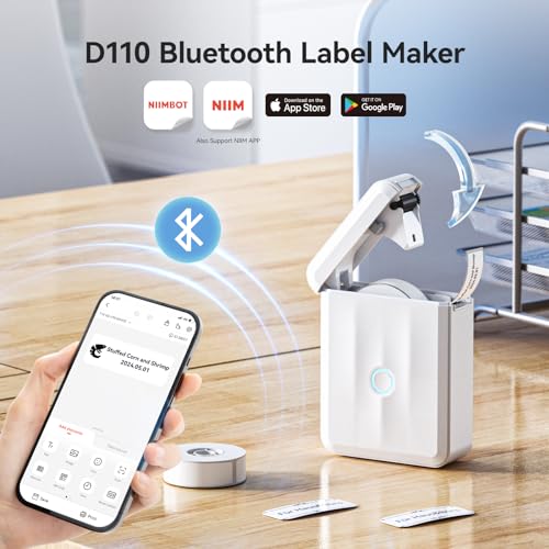 D110 Label Maker Machine with Tape