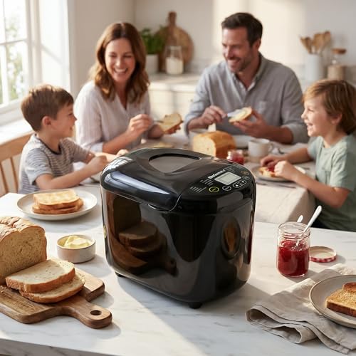 2 Lb Programmable Bread Maker (Black)