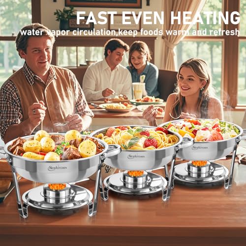 Chafing Dishes for Buffet 4 Pack