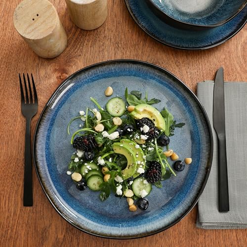 Nardini 12 Piece (Service for 4 (12pcs) / Black & Blue (Nardini))