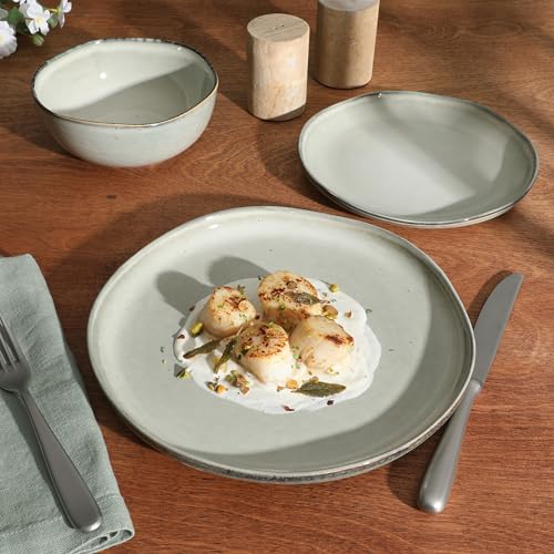 Nardini 12 Piece (Service for 4 (12pcs) / Moon White (Nardini))