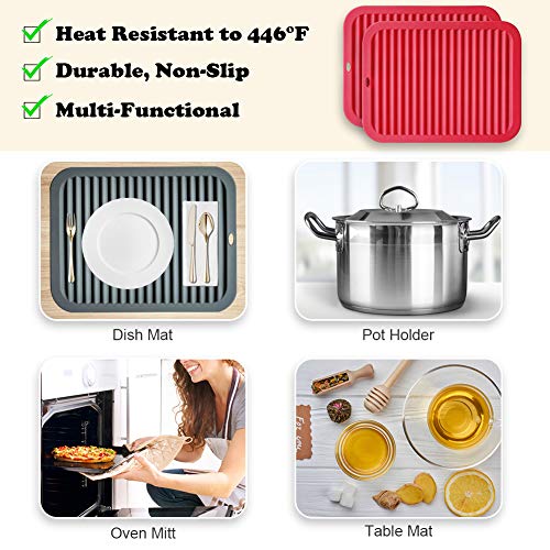 Silicone Trivets for Hot Pots and Pans