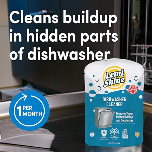 Natural Dishwasher Cleaner and Deodorizer (1.76 Ounce (Pack of 1))