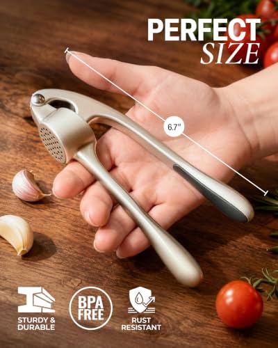 Premium Garlic Press Set