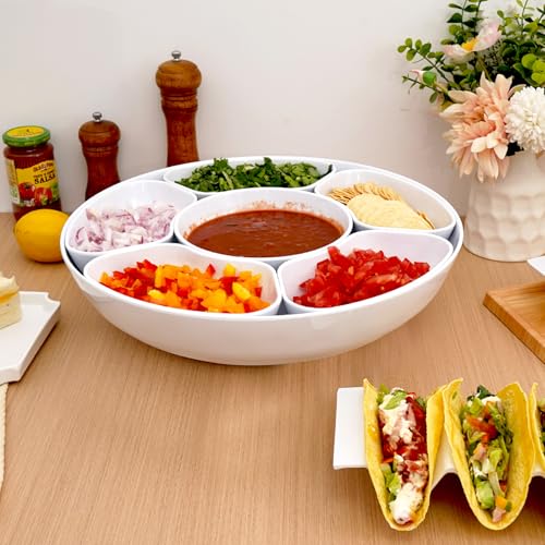 Melamine Taco Holder Stands (Set of 4 / White)
