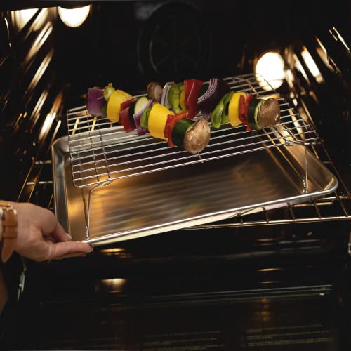 4 Tier Stackable Cooling Rack Space Saving Baking Set