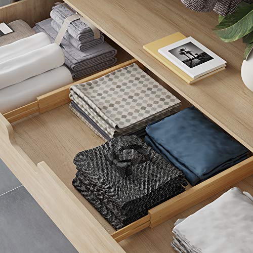 Bamboo Expandable Drawer Dividers (Natural / 2''H, 16.65''-22''L)