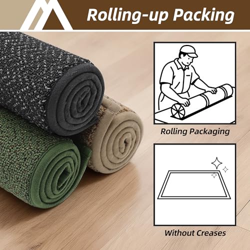 Kitchen Rugs Non (Green / 17“x30”)
