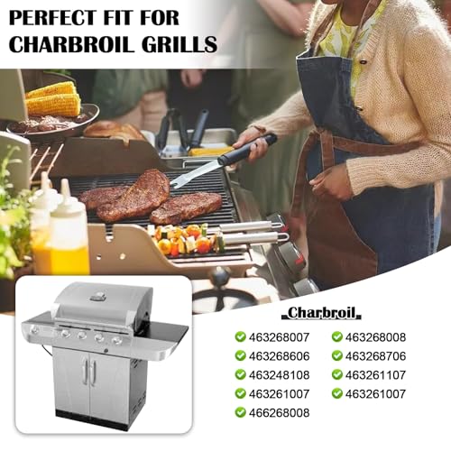 Grill Grate Kits for Charbroil 463268007 (Grates + Grill Parts)