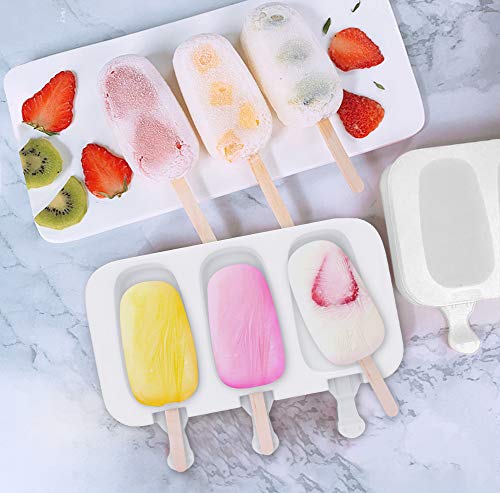 Popsicle Molds Set of 2 (White)