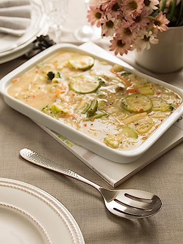 Matte Silverware Set (10-Piece Serving Set)
