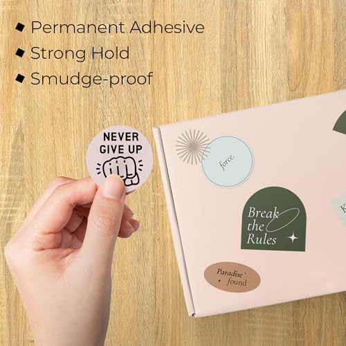 Light Brown Thermal Labels (Light Brown / 300 Stickers)