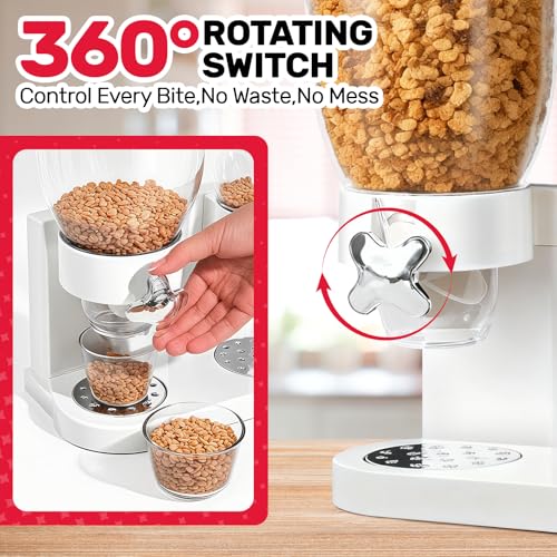 Triple Cereal Dispenser Countertop 2L (Triple 6L White)