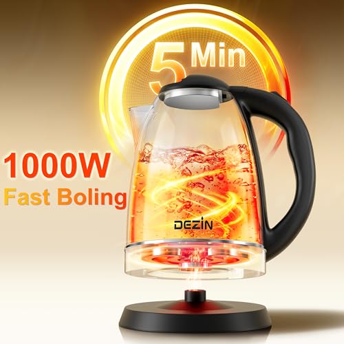 2L Electric Kettle (Black Silver)