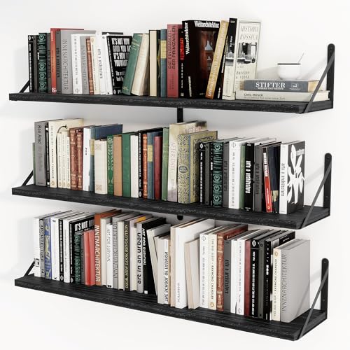 Floating Book Shelves for Wall