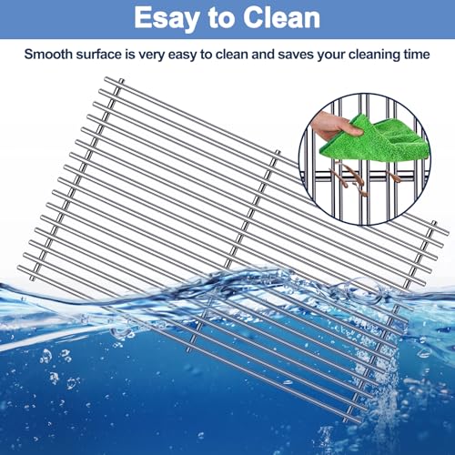 66097 Grill Grates with Grill 66041 66796 Flavorizer Bars Heat Deflectors for Weber Genesis II Grill Parts