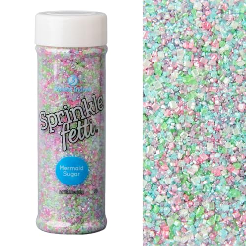 Sanding Sugar Crystals for Baking & Decorating (Mermaid)