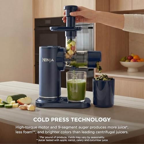 NeverClog Cold Press Juicer (Blueberry)