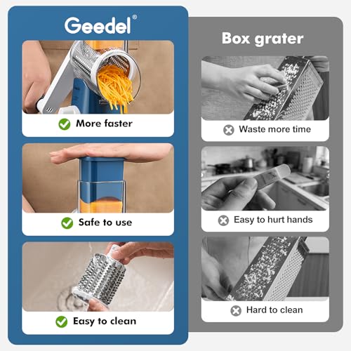 Rotary Cheese Grater Hand Crank