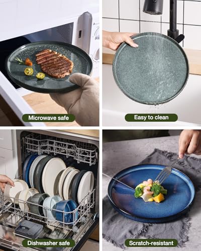 Star Stoneware Dinnerware Set (Deep Forest)