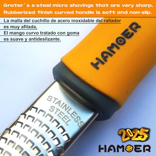Cheese Micro Plane Grater Lemon Citrus Zester Channel Knife Tool Set
