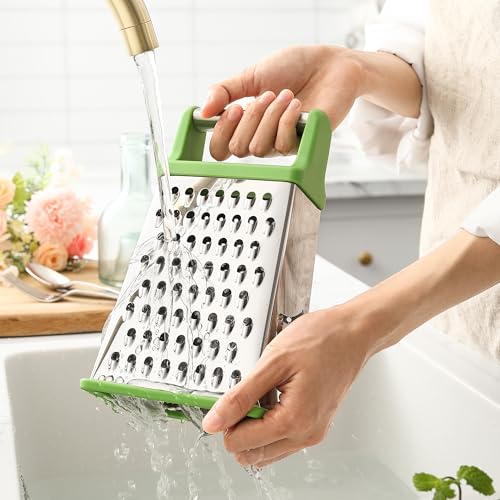 Stainless Steel XL Cheese Grater for Kitchen