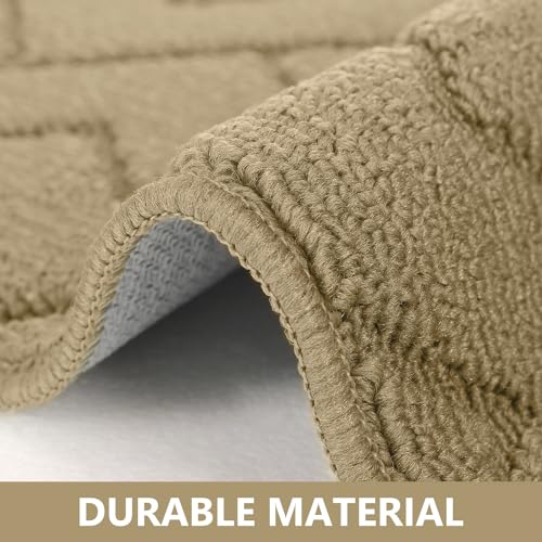 Kitchen Runner Rug (Brown / 20"x59"+20"x32")