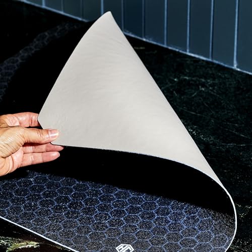 2 Piece Ultra Thin Absorbent Dish Drying Mat Set (2 Count)