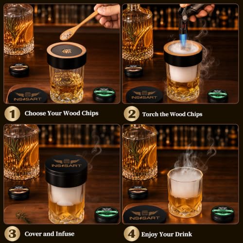 Whiskey Smoker Kit (Black)