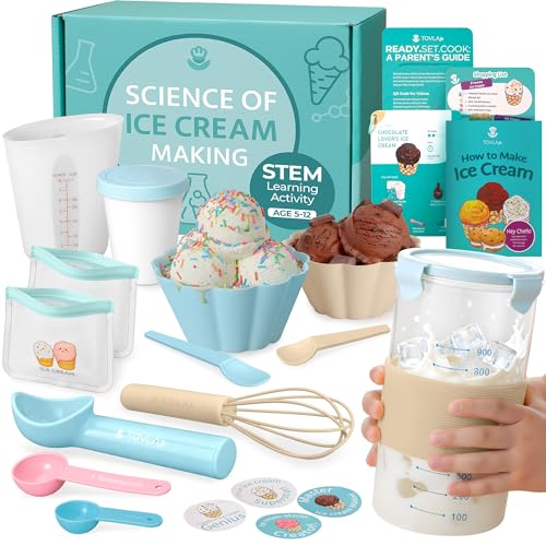 Kids Ice Cream Science Maker Kit (Ice Cream Making Kit)