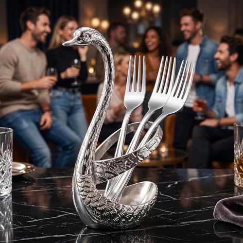 100 Piece Silver Plastic Forks (Silver / 100)