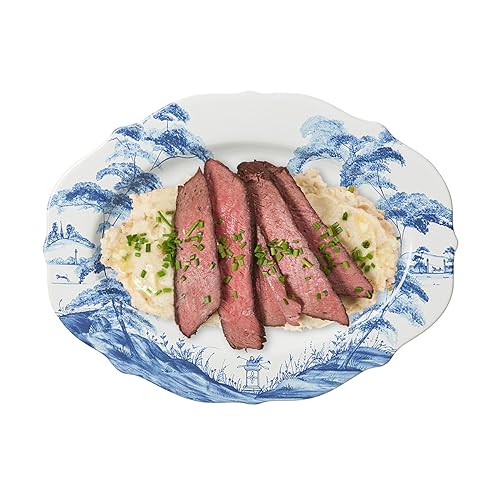 Country Estate 15" Platter (Delft Blue / 15")