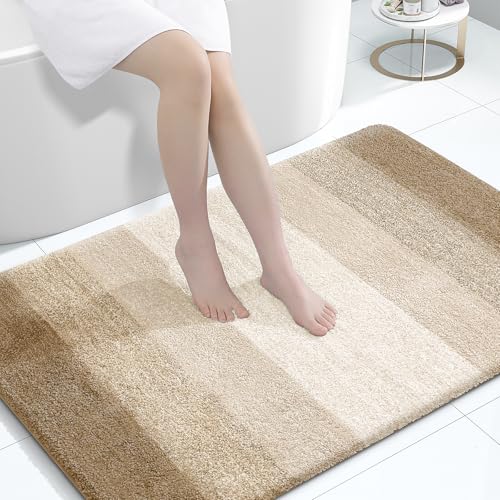 Large Bathroom Rugs 44x32 (44" X 32" / Tan)