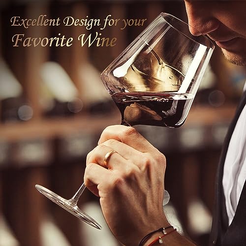 21Oz Crystal Wine Glasses Set of 6 (6 Count)