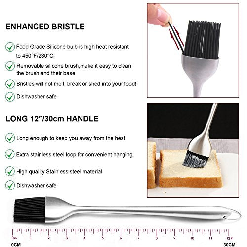 Stainless Steel Turkey Baster With BBQ
