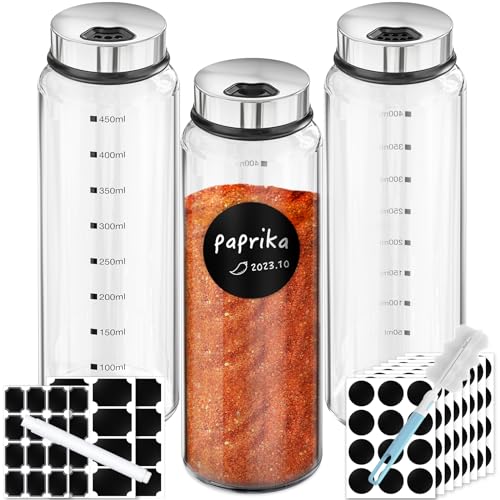 Spice Jar with Labels (15oz / 450ml)