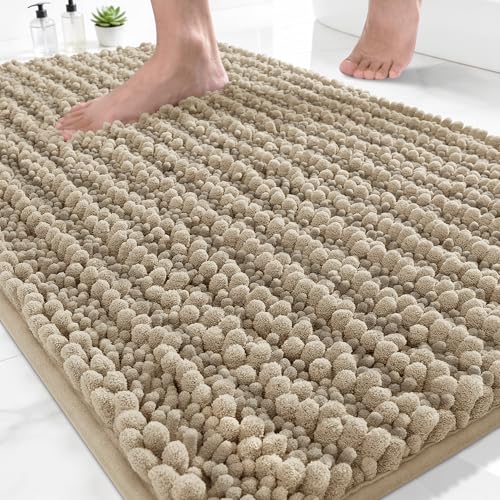 Bathroom Rugs Non Slip Washable 24x17 Inch