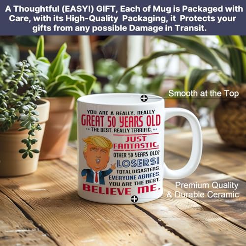 50th Birthday Gifts for Women Men (50th)