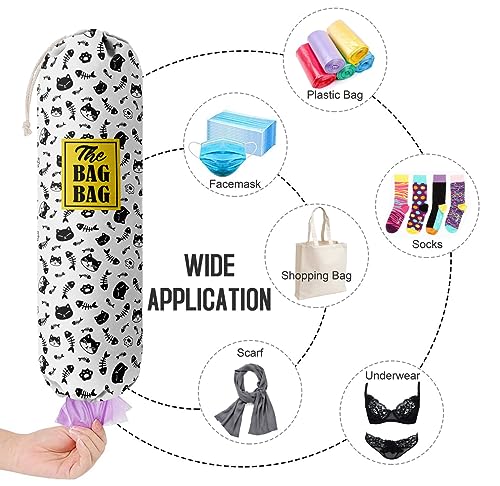 Grocery Bags Holder Organizer For Shopping Bags (Cat 07)