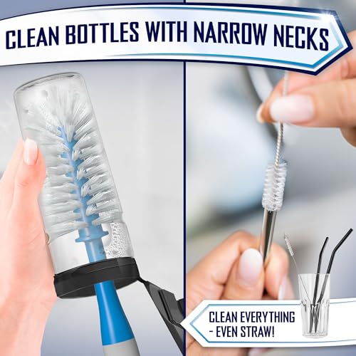 Dish Brush Set of 4 (Blue)