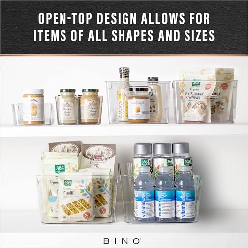 Plastic Organizer Bins (Clear / Small)