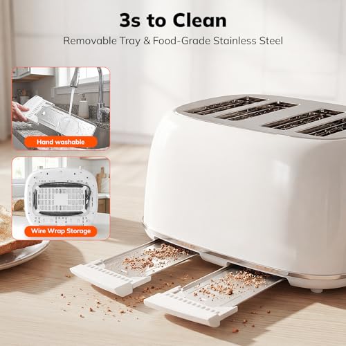 Toaster 4 Slice (4 Slice / White)