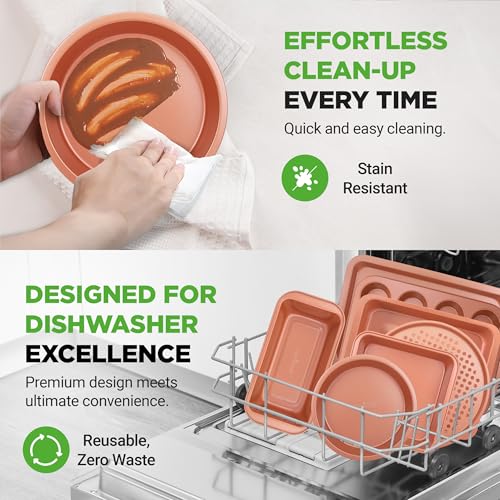 10 Piece Oven Baking Pans Set