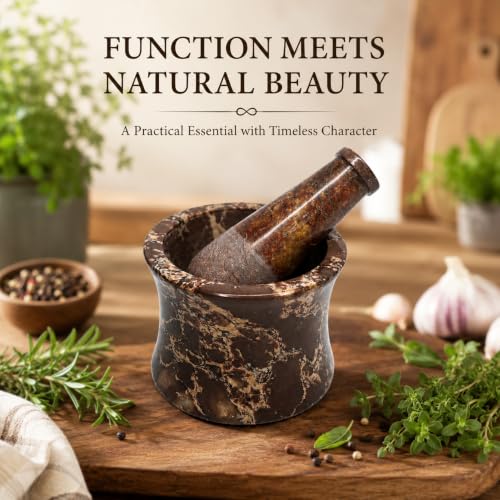 Mortar and Pestle (Dual Side Rustic)
