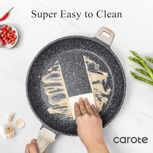 12.5 inch Nonstick Frying Pan (Black / 12.5")