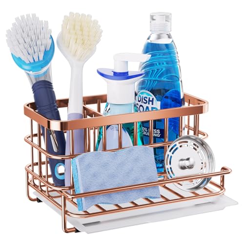 Multifunctional Kitchen Sink Organizer (Rose Gold)