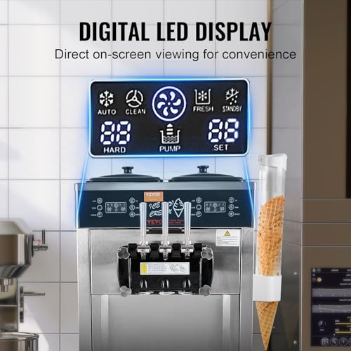 Commercial Ice Cream Machine (Vertical 3 Flavors Flagship Model)