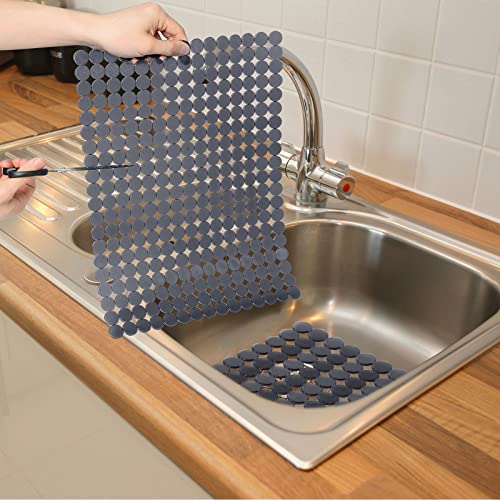 Sink Protectors Mat for Kitchen Sink (Gray)