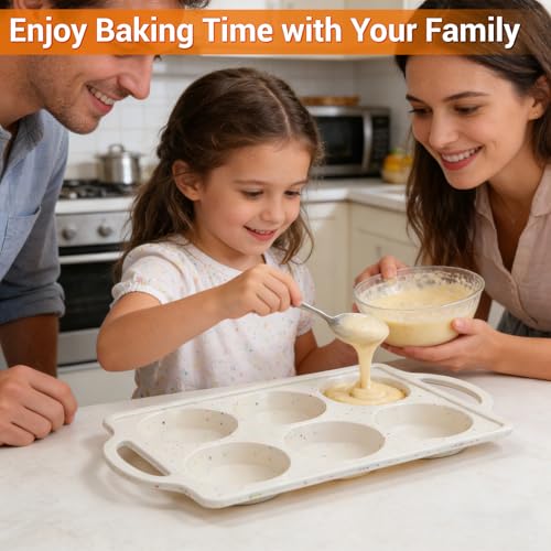 Muffin Top Pan Non Stick (Muffin Top Pan Regular 3": 2pcs)