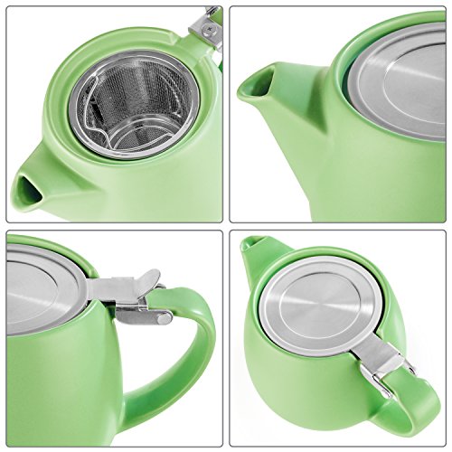 Pluto Porcelain Small Teapot Lime (Lime)